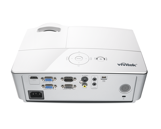 Vivitek D554 D555WH D557WH IO Back 2