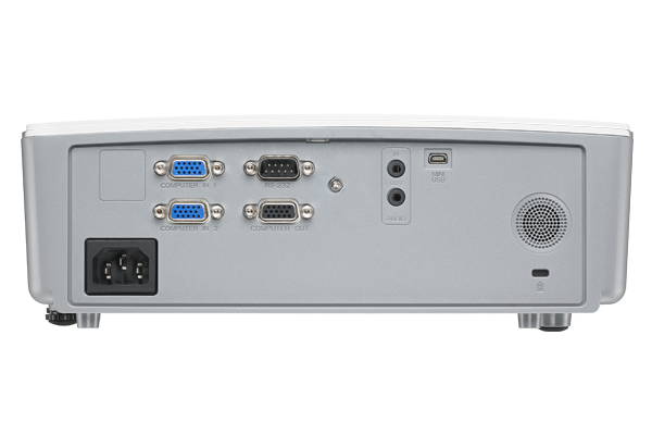 Vivitek D554 D555WH D557WH IO Back 1