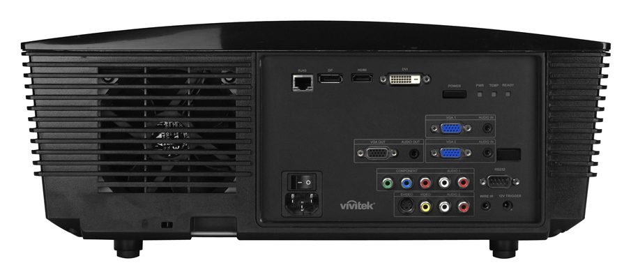 Vivitek D5185HD IO Ports LowRes
